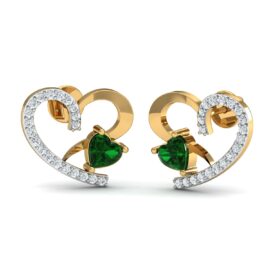 18KT Female Daily Wear 2.7 Earring