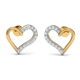 18KT Female Daily Wear 2.25 Earring