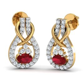 18KT Female Daily Wear 2.6 Earring
