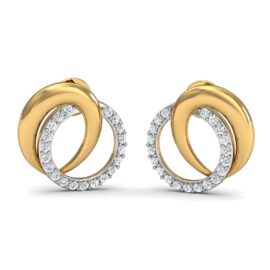 18KT Female Daily Wear 2.3 Earring