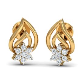18KT Female Daily Wear 1.7 Earring