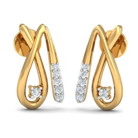 18KT Female Daily Wear 2.1 Earring