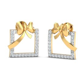 18KT Female Daily Wear 2.5 Earring