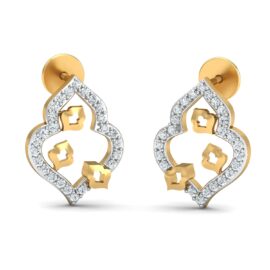 18KT Female Daily Wear 2.3 Earring