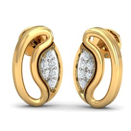 18KT Female Daily Wear 1.9 Earring