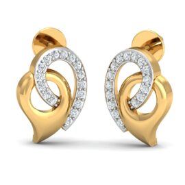 18KT Female Daily Wear 3.1 Earring