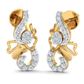 18KT Female Daily Wear 1.75 Earring