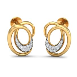 18KT Female Daily Wear 2.6 Earring