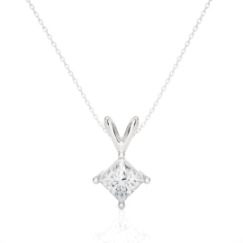 18KT Female Solitaire 3.1 Pendent
