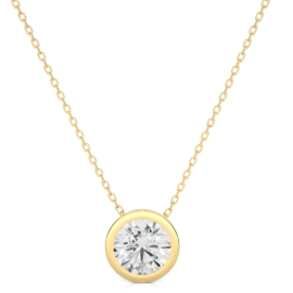 18KT Female Solitaire 3.1 Pendent