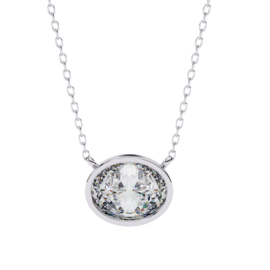 18KT Female Solitaire 4.16 Pendent