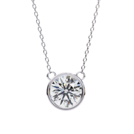 18KT Female Solitaire 4.16 Pendent