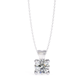 18KT Female Solitaire 6.8 Pendent