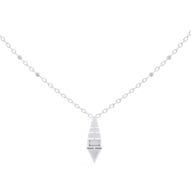18KT Female Daily Wear 5 Pendent