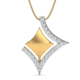 18KT Female Daily Wear 1.27 Pendent