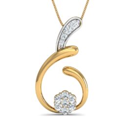 18KT Female Daily Wear 1.56 Pendent