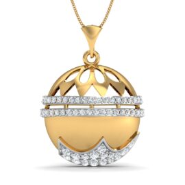 18KT Female Daily Wear 2.82 Pendent