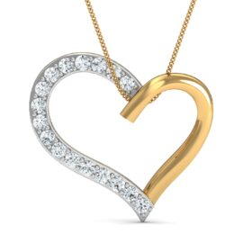 18KT Female Daily Wear 1.5 Pendent