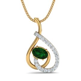 18KT Female Daily Wear 1.4 Pendent
