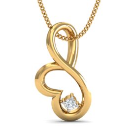 18KT Female Daily Wear 1.5 Pendent