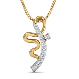 18KT Female Daily Wear 1.15 Pendent