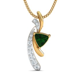 18KT Female Daily Wear 1.15 Pendent