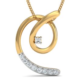 18KT Female Daily Wear 1.7 Pendent