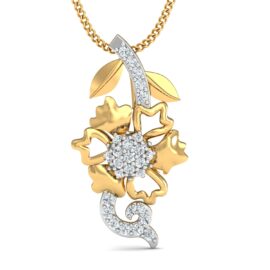 18KT Female Daily Wear 1.6 Pendent