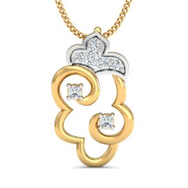 18KT Female Daily Wear 1.3 Pendent