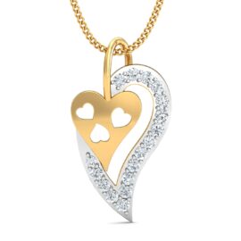 18KT Female Daily Wear 1.3 Pendent