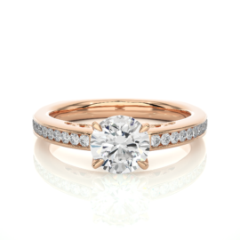 18KT Female Solitaire 6 Ring