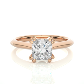 18KT Female Solitaire 4.84 Ring