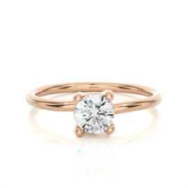 18KT Female Solitaire 2.81 Ring