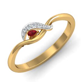 18KT Female Daily Wear 2.36 Ring