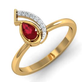18KT Female Daily Wear 3.45 Ring