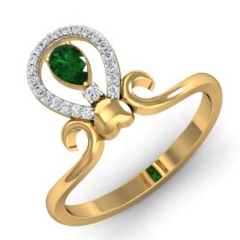 18KT Female Daily Wear 3.45 Ring