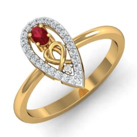 18KT Female Daily Wear 3.8 Ring