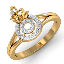 18KT Female Daily Wear 4.3 Ring