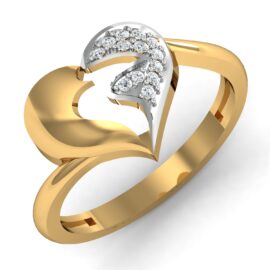 18KT Female Daily Wear 4.25 Ring