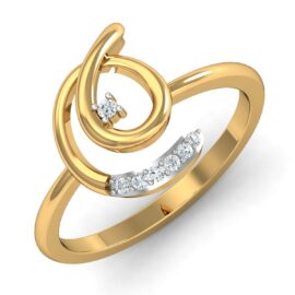 18KT Female Daily Wear 3.33 Ring