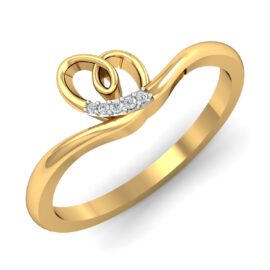 18KT Female Daily Wear 1.3 Ring