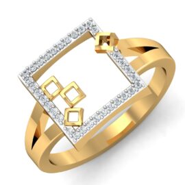 18KT Female Daily Wear 4.8 Ring