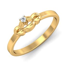 18KT Female Daily Wear 2.9 Ring