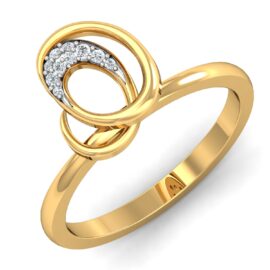 18KT Female Daily Wear 3.5 Ring