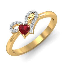 18KT Female Daily Wear 3.3 Ring