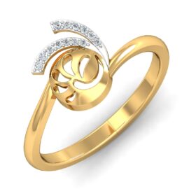 18KT Female Daily Wear 2.9 Ring
