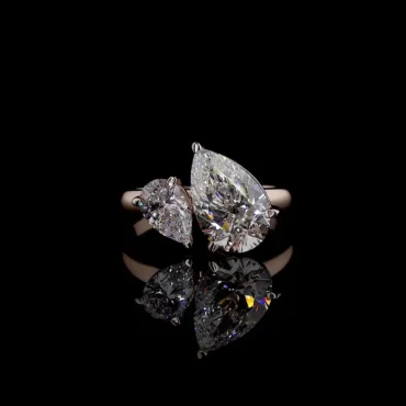 Oran Drift <span class="diamond">Two Stone Ring</span>