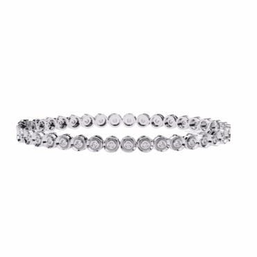 Dornoch Round <span class="diamond">Minimal Classic Tennis Bracelet</span>