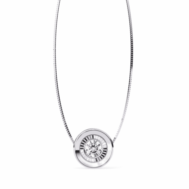 Jedburgh Bezel <span class="diamond">Dainty Solitaire 0.25ct Pendant</span>