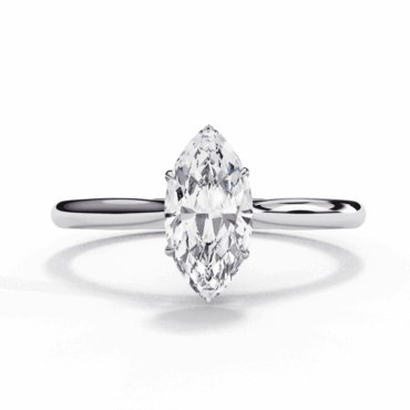 Glenlivet Marquise <span class="diamond">Solitaire 1ct Ring</span>